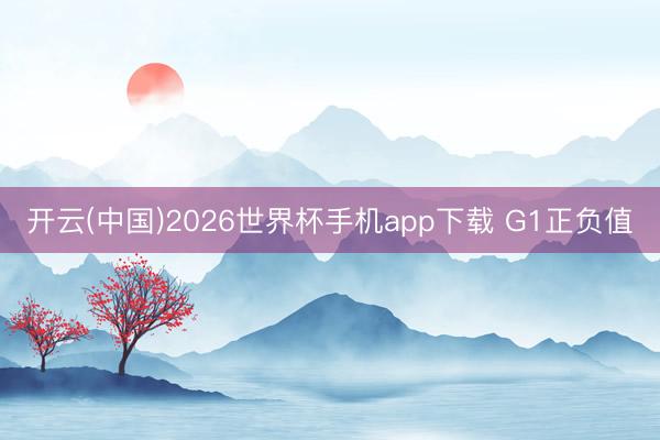 开云(中国)2026世界杯手机app下载 G1正负值